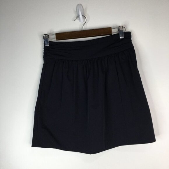 Diane Von Furstenberg Black Mini Skirt 2 - Picture 1 of 9